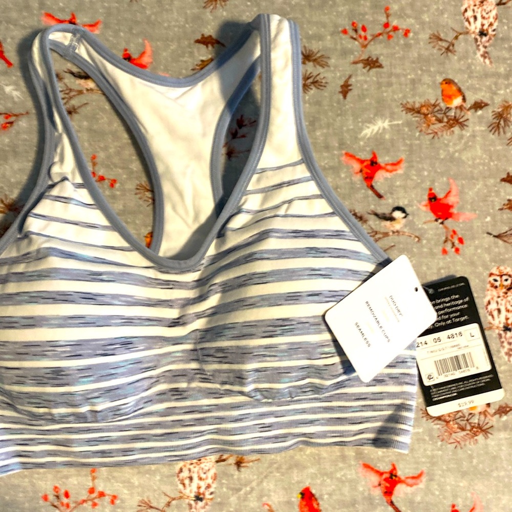 Champion sport bralette, size L, NWT